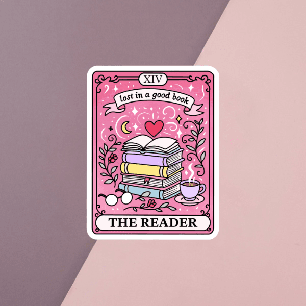 The Reader Sticker