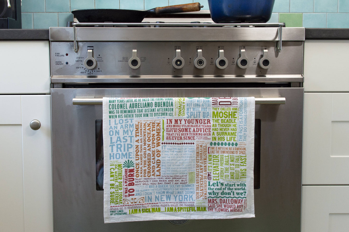 First Lines of Literature Towel