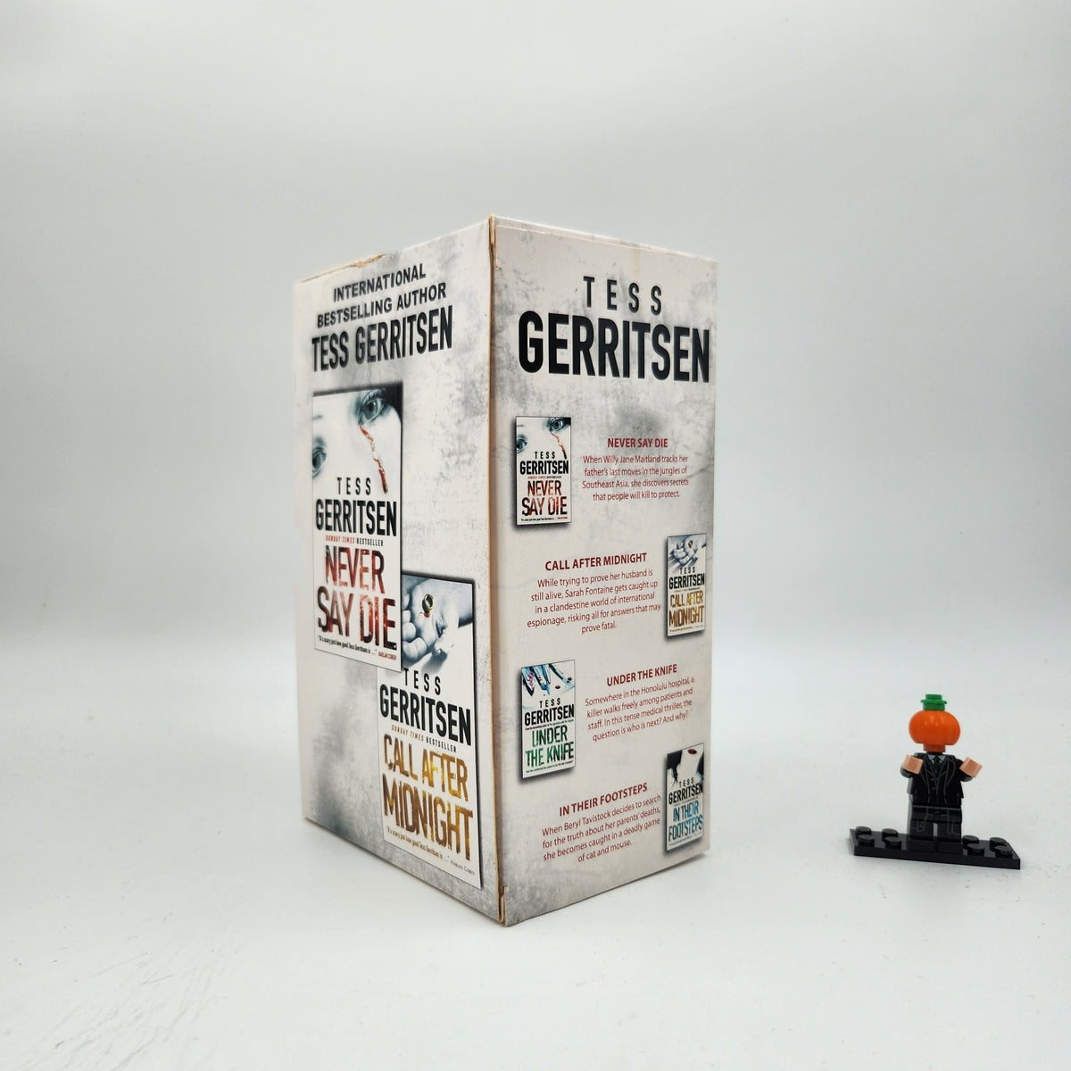 Tess Gerritsen Boxset: Call After Midnight; Under the Knife; in Their Footsteps; and Never Say Die