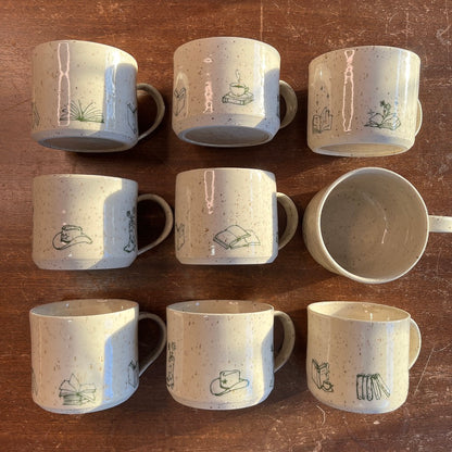 “Books are Magic” Handmade Mug
