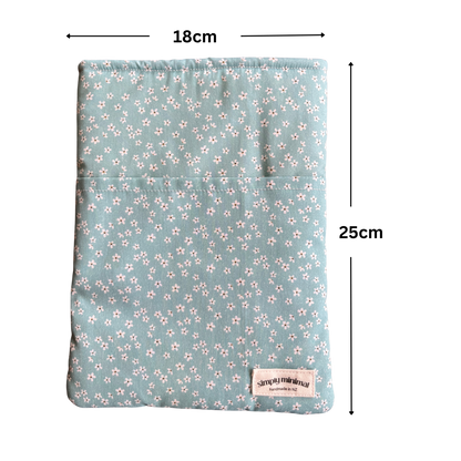 Book Sleeve - Blue Daisy