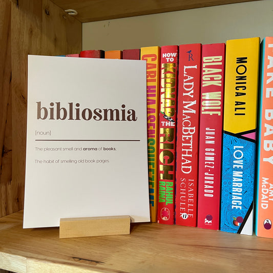 Bibliosmia A5 Art Print