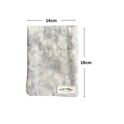 Book Sleeve - Grey Smoke