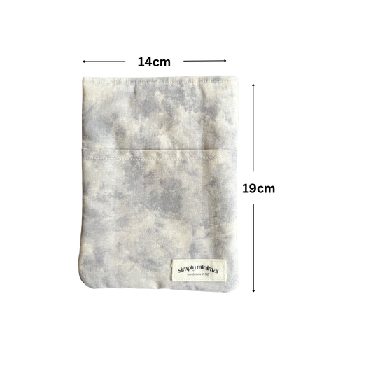 Book Sleeve - Grey Smoke