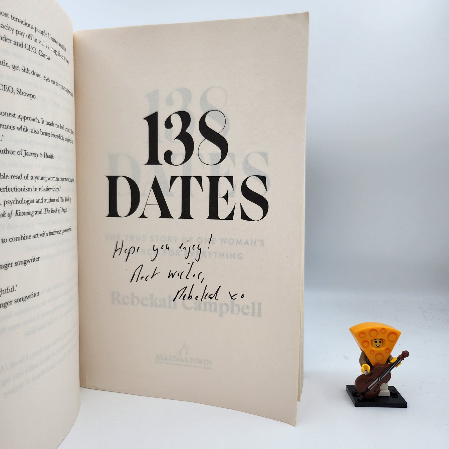 138 Dates - Rebekah Campbell (Signed by Author)