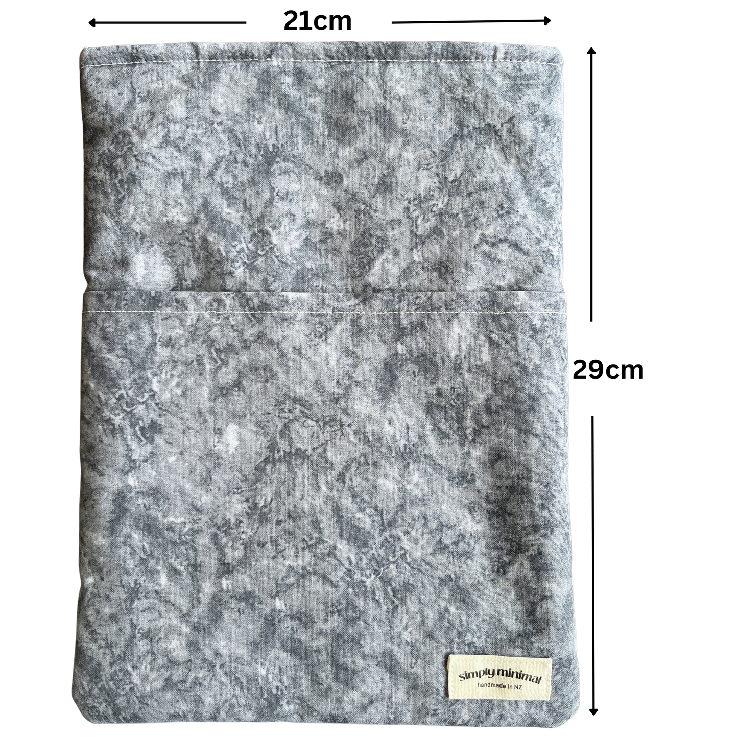 Book Sleeve - Blue Smoke