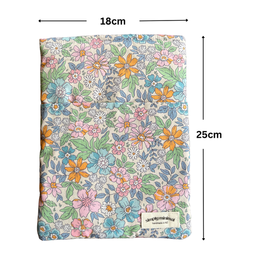 Book Sleeve - Pastel Floral