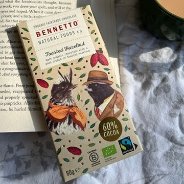 Bennetto Toasted Hazelnut Chocolate 80g