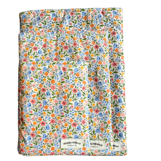 Book Sleeve - Bright Floral