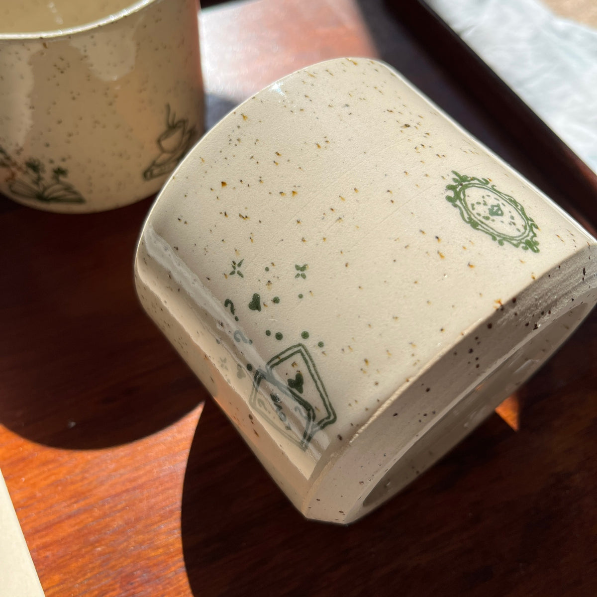 “Bookish Romance” Handmade Mug