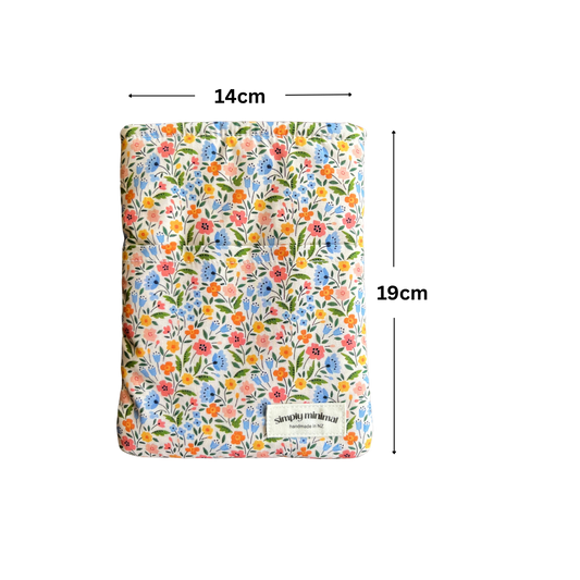 Book Sleeve - Bright Floral