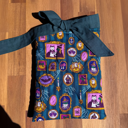 Book Sleeve - Spooky Portraits (made to order)