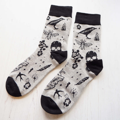 Gothic Literature Socks