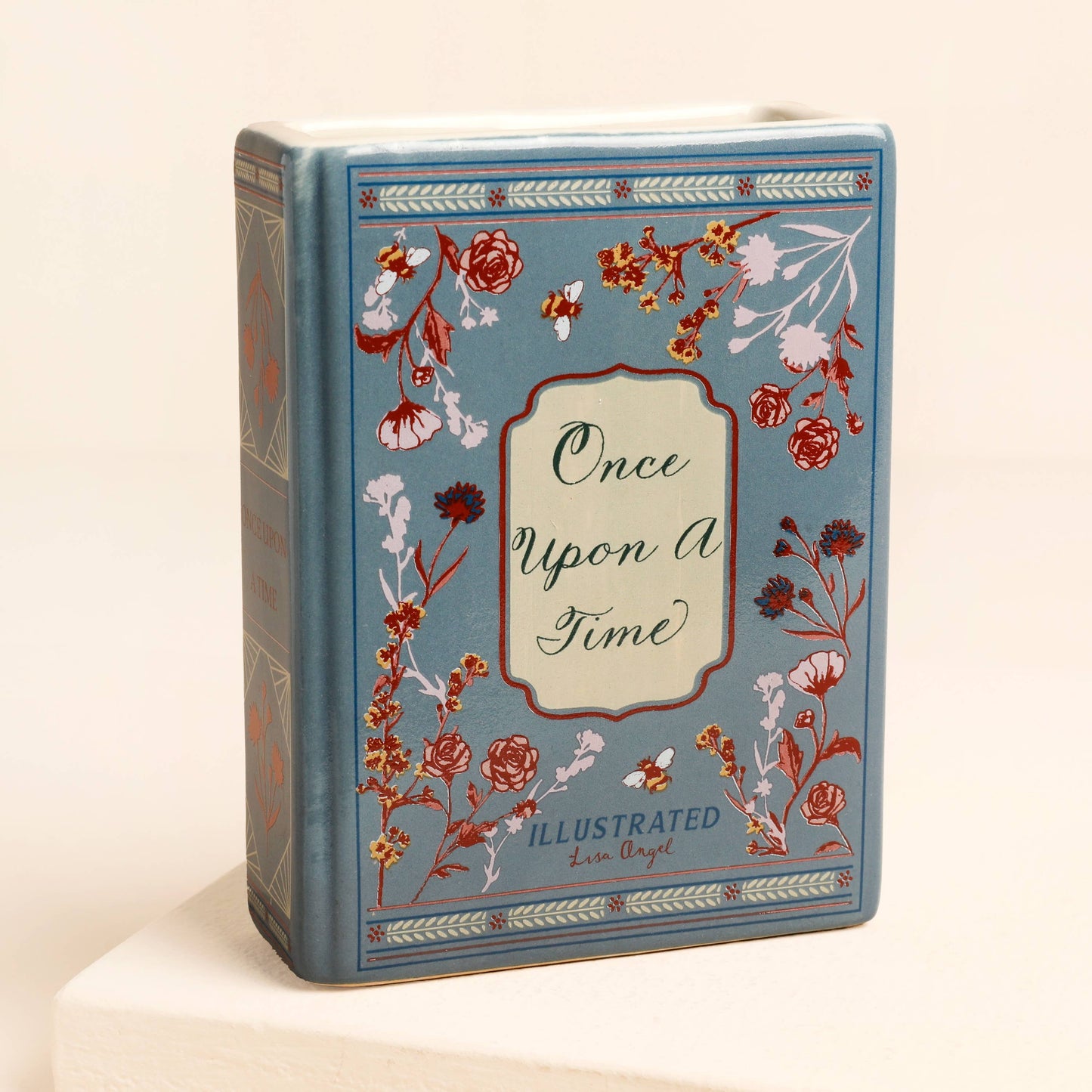 Once Upon A Time Mini Ceramic Book Vase