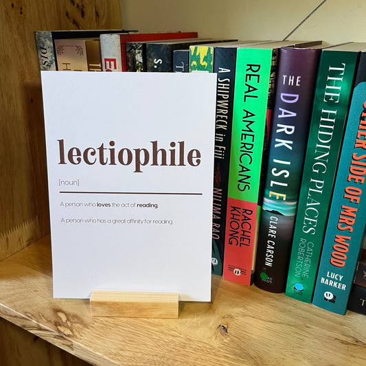 Lectiophile A5 Art Print