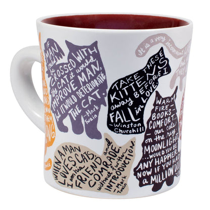Literature Cat Mug