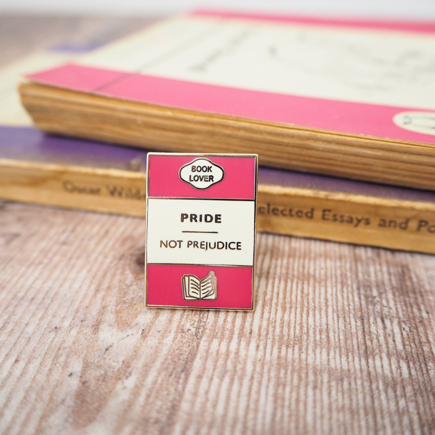 'Pride Not Prejudice' Enamel Pin