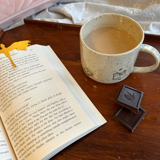 “Books are Magic” Handmade Mug