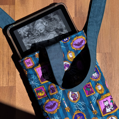 Book Sleeve - Spooky Portraits (made to order)