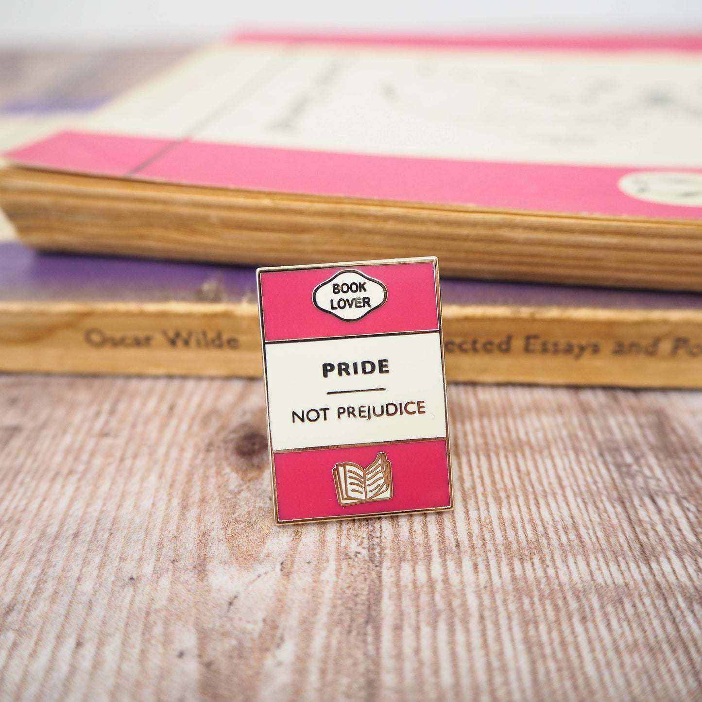 'Pride Not Prejudice' Enamel Pin