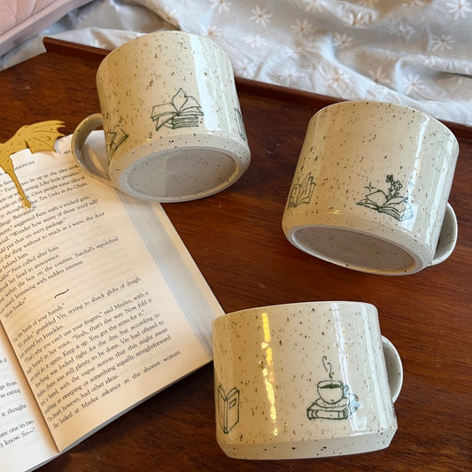 “Books are Magic” Handmade Mug