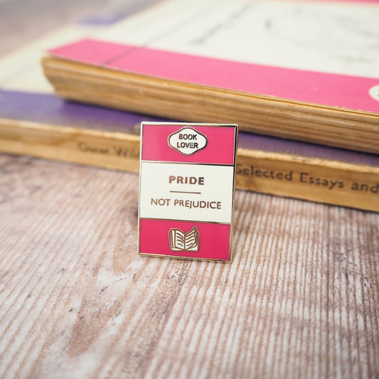 'Pride Not Prejudice' Enamel Pin
