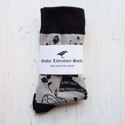Gothic Literature Socks