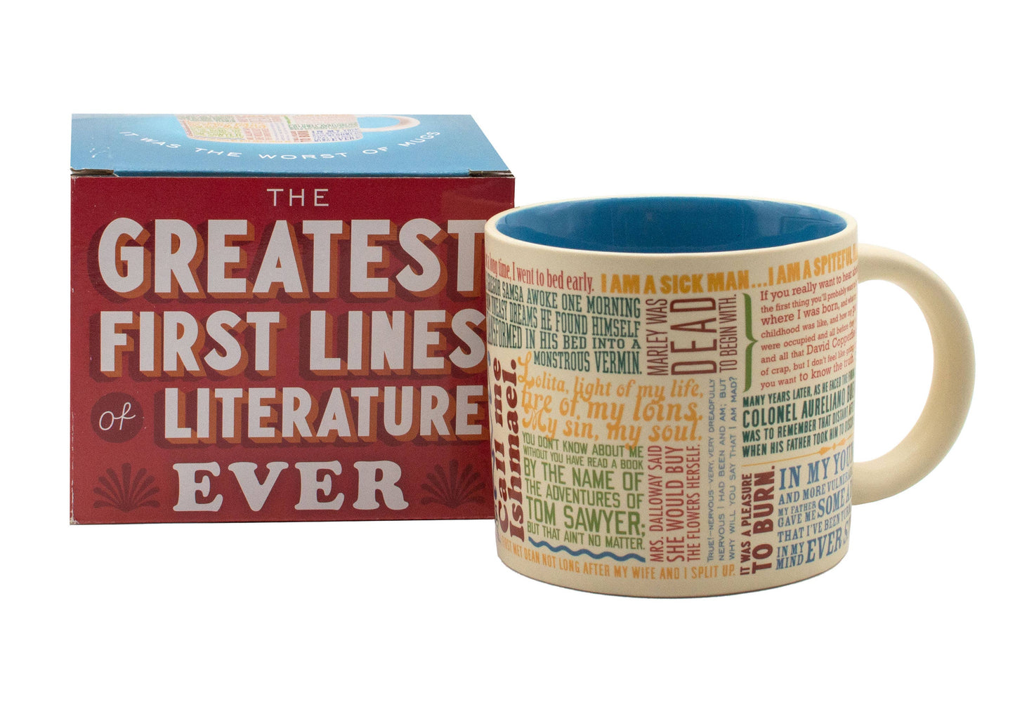 First Lines of Literature Coffee Mug