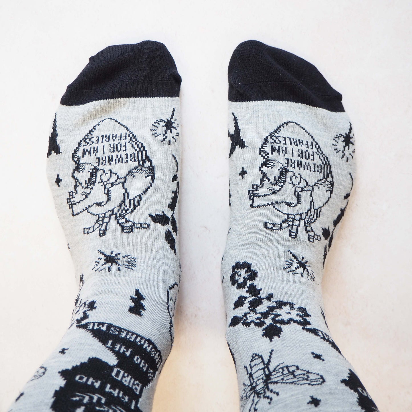 Gothic Literature Socks