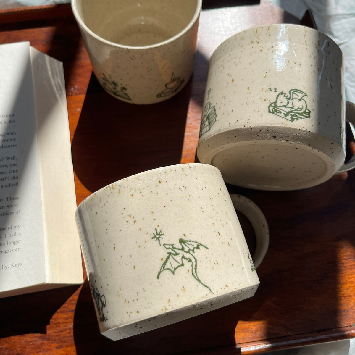 “Fantasy Dragons” Handmade Mug