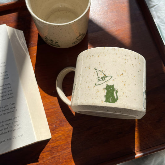 “Spooky Readers” Handmade Mug