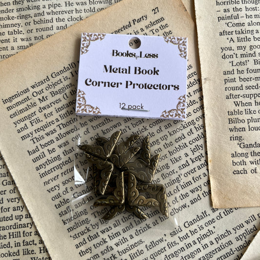 Bronze Metal Book Corner Protectors