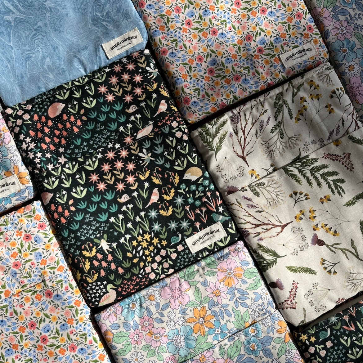 Book Sleeve - Medium Blue Marle