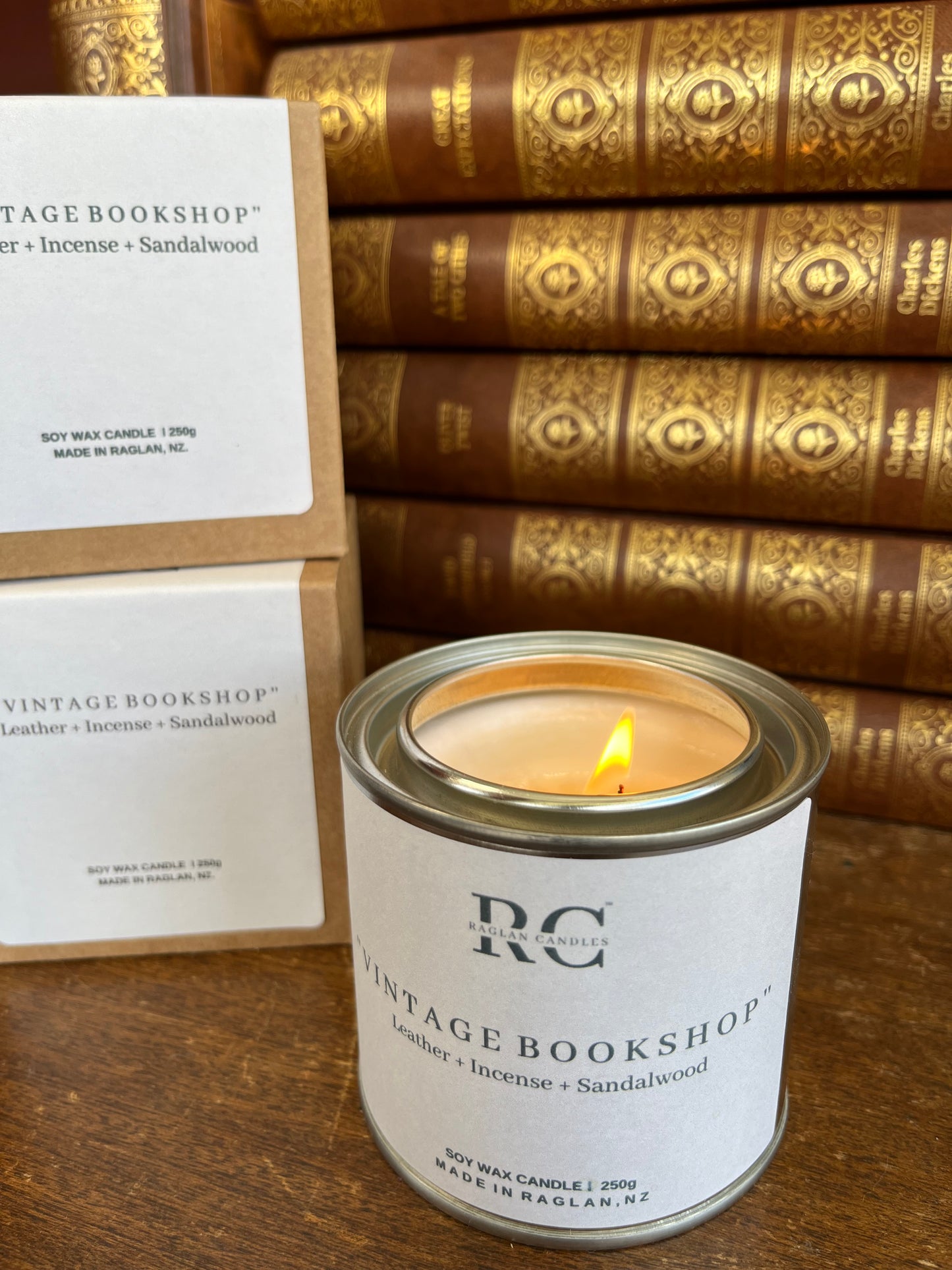Vintage Bookshop - Bookish Candle