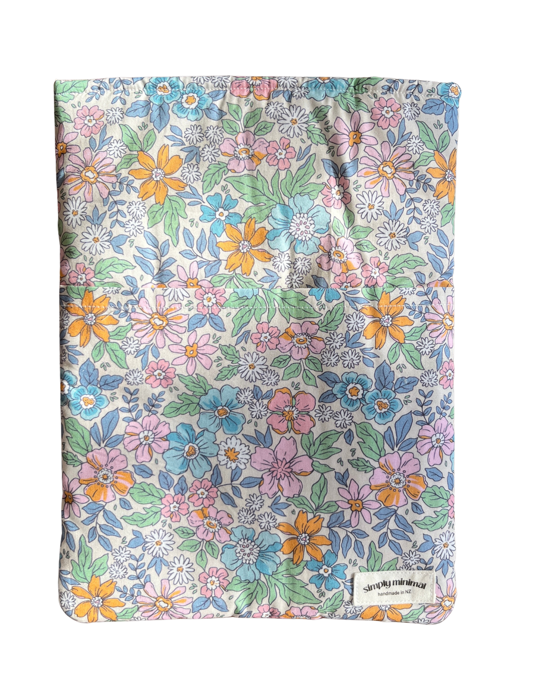 Book Sleeve - Large Pastel Floral