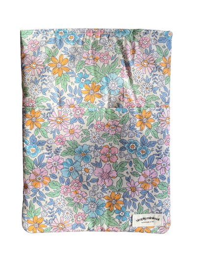 Book Sleeve - Large Pastel Floral