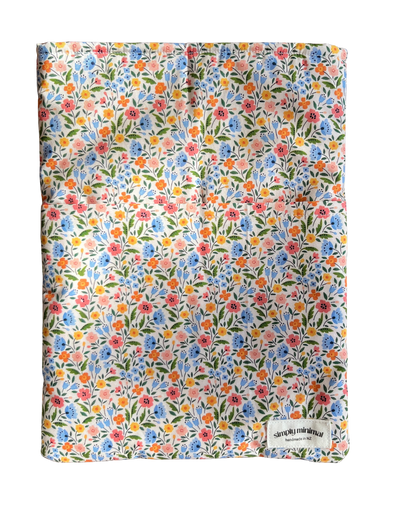 Book Sleeve - Large Bright Floral