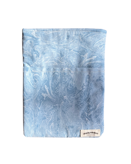 Book Sleeve - Medium Blue Marle