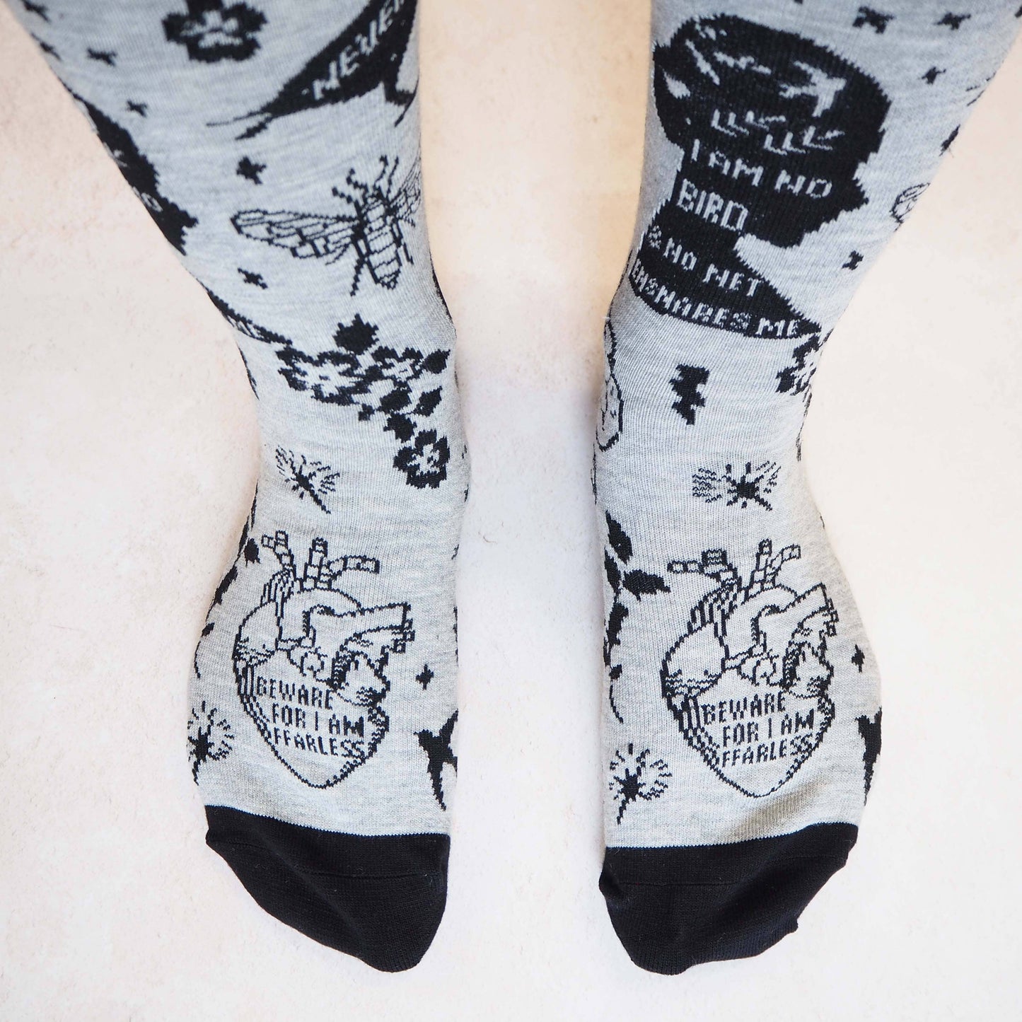 Gothic Literature Socks