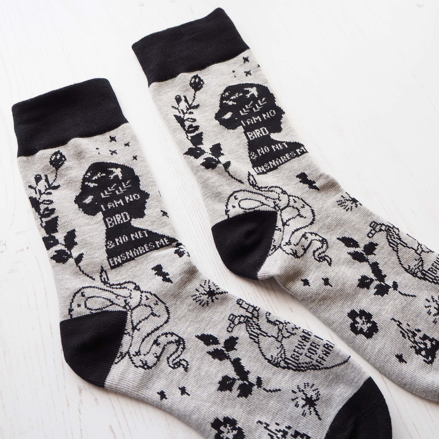 Gothic Literature Socks