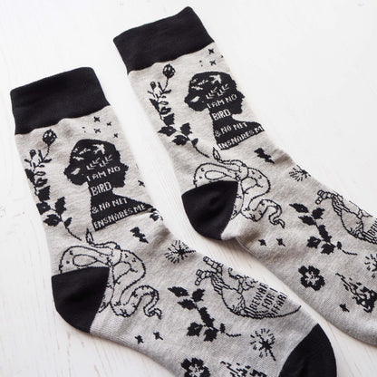 Gothic Literature Socks