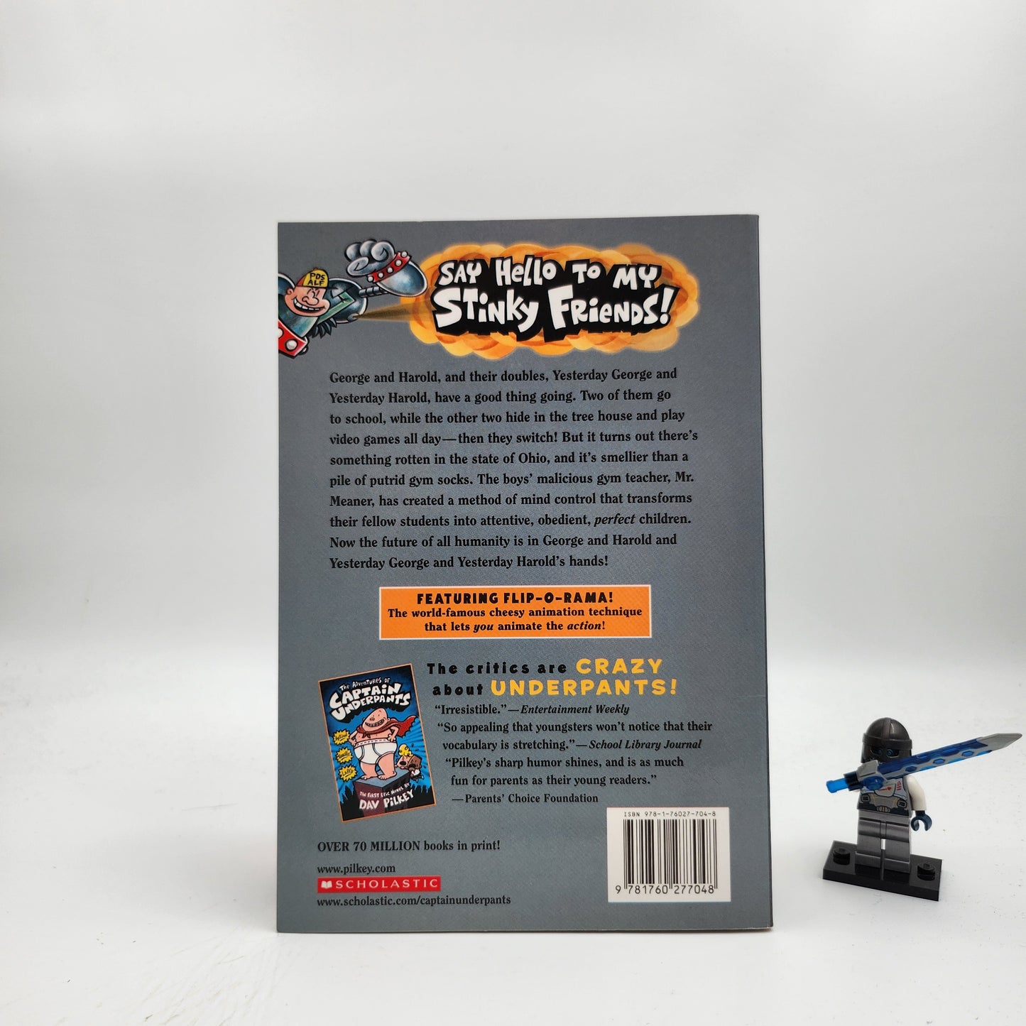 Captain Underpants and the Sensational Saga of Sir Stinks-A-Lot (Captain Underpants #12)