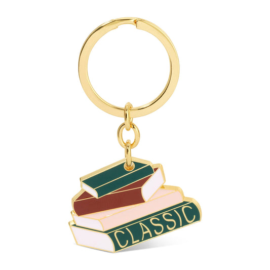 Book Lover Keychain - Classic
