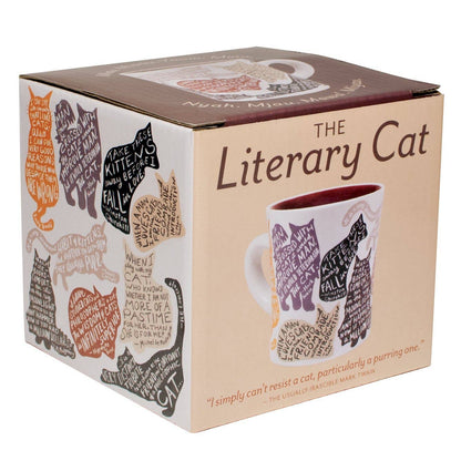 Literature Cat Mug
