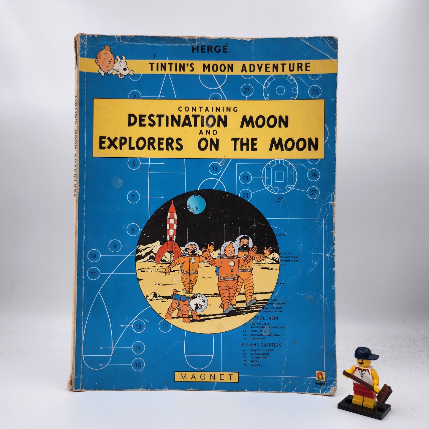 Destination Moon and Explorers on the Moon (Tintin #16 & 17)