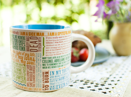 First Lines of Literature Coffee Mug