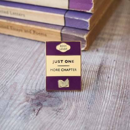 'Just One More Chapter' - Enamel Pin