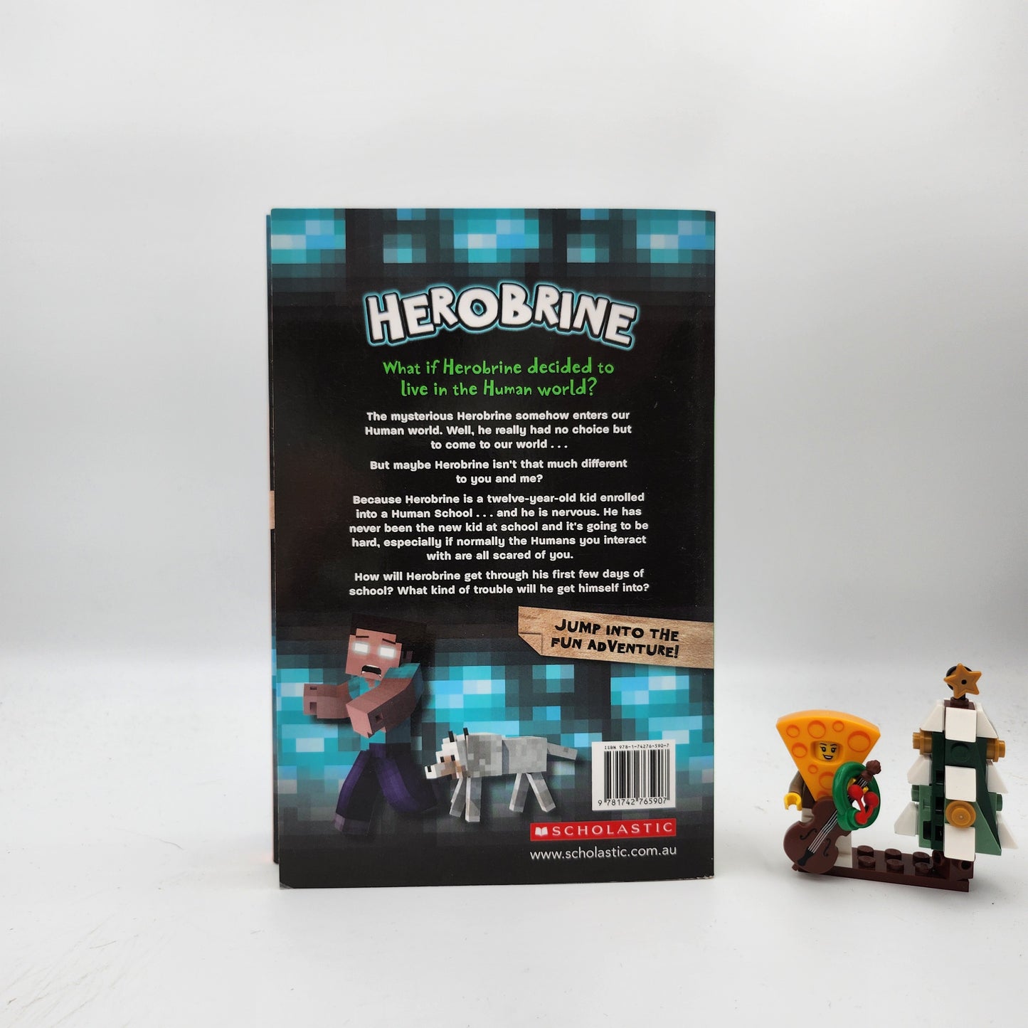 Herobrine Goes to School (Herobrine's Wacky Adventures #1) - Zack Zombie