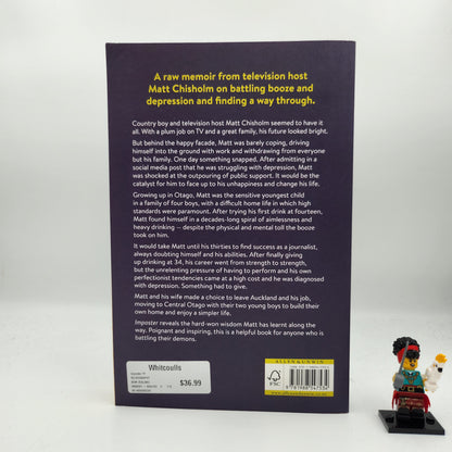 Imposter: On booze, crippling self-doubt and coming out the other side - Matt Chisholm
