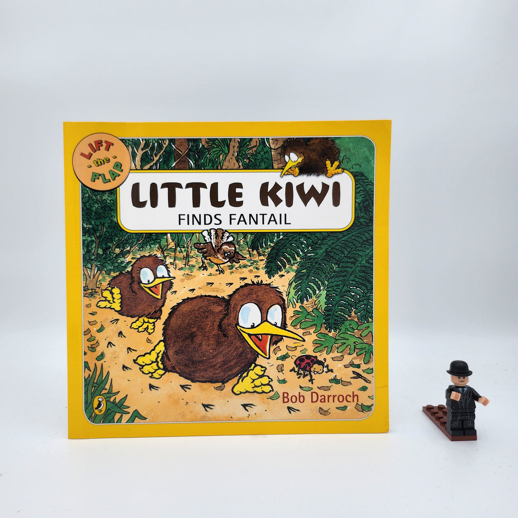 Little Kiwi Finds Fantail - Bob Darroch